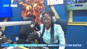 YOU ARE WATCHING ROBERT MENSAH SPORTS ON KASTLE 90.3 FACEBOOK PAGE.