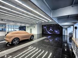 Gallery Of Mercedes Benz Advanced Design Center Of China Anyscale 8 Car Showroom Design Garage Design Showroom Design