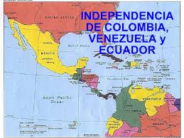 Ecuador, colombia y venezuela forman parte del gran sueño bolivariano. Indep Colombia Venezuela Y Ecuador