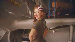 Collection of aviation pin up and nose art copyrights belong to their respective owners. The Flying Pinup Home Facebook