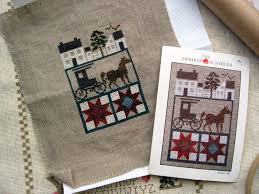 I need the panes named hanging the last year, i came across two of the amid amish life collector's series in cross stitch and country. Cross Stitch Knitting In Flashes