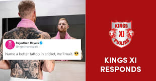 Born and brought up in new zealand, stokes' family moved to england when ben was 12. Rr Shares Ben Stokes Tattoo Pic Asks To Name A Better Tattoo Kxip Has An Epic Yet Apt Reply Rvcj Media