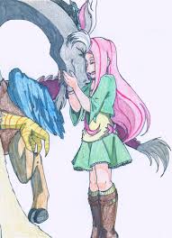 Discord And Human Fluttershy By 1gothgrrl On Deviantart My Little Pony Drawing Mlp My Little Pony Fluttershy Human