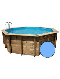 Piscine Avec Liner Bleu Ocea O 5 8 X 1 3 M Ubbink