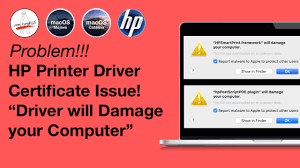 Hp Printer Driver Certificate Issue Driver Will Damage Your Computer Youtube