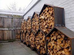 Amagabeli 8 ft outdoor fire wood log rack for fireplace heavy duty firewood pile storage racks for patio deck metal log holder stand tubular steel wood stacker outside tools accessories black. Pin On Home Projects Outdoors