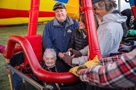86-year-old has dream come true at Balloon Fiesta