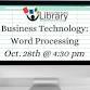 Business Technology Class: Word Processing event image