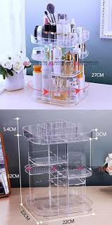 Sold and shipped by mdesign. Buy 3 Tier Makeup Organizer 360 Degree Rotating Cosmetic Acrylic Storage Display Box At Best Price In Pakistan