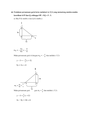 Contoh soal dimensi tiga (konsep jarak: Soal Soal Geometri Analitik