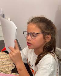 Serious, creative, fun-loving and beautiful. This daughter of mine. I'm not  sure she's my mini-me. She has a LOT of her daddy in her personality. But  she is the apple of his