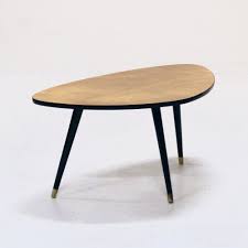 Mid Century Triangle Shaped Coffee Table 1960s Coffee Table Table Table Design