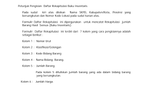 Berikut adalah daftar provinsi di indonesia beserta hasil tambangnya Panduan Cara Pengisian Rekapitulasi Buku Inventaris Rekap Hasil Sensus Inventaris Sekolah Administrasi Inventaris Sekolah