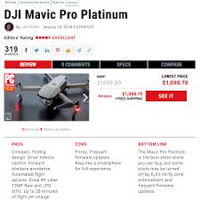 Due to its folding structure, it can be carried easily, not only the drone itself but the remote is also quite compact. 1 Cool Thing Dji Mavic Pro Platinum Youtube
