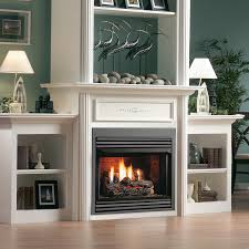 Zero clearance fireplaces are built in gas fireplaces that need zero clearance between the firebox and the wall. Kingsman 33 Inch Zero Clearance Vent Free Gas Firebox