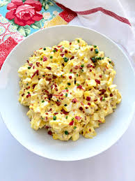 Keto Deviled Egg Salad Recipe Deviled Egg Salad Keto Deviled Eggs Low Carb Side Dishes
