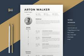 Resume Airton By Sz81 On Envato Elements Graphic Design Resume Resume Design Graphic Design Cv
