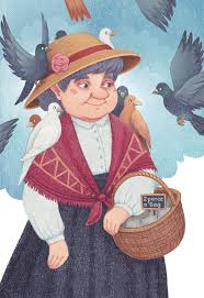 Bird Woman Mary Poppins Children S Book Illustration For Mary Poppins By Margarita Levina Margaritalevina Marypoppins Illustration Childrensillustration Childrens Grafika