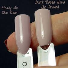 L R Opi Steady As She Rose Don T Bossa Nova Me Around Opi Nail Colors Nails Inspiration Pretty Nails