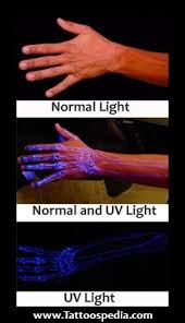 The uv tattoo ink used today is as risky as that of any tattoo — maybe slightly more so. Glow In The Dark Vs Uv Tattoos Black Light Tattoo Uv Tattoo Dark Tattoo