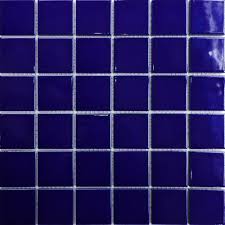 Ceramic 2x2 Mosaics Tile Blue Swimming Pool Bathroom Kitchen Tiles Bathroom Wall Flooring Glazed Porcelain Ceramic Floor Tile Tile Bathroom Bathroom Wall Tile