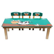 Choose from our pastel colored table and chair sets, primary colored table and chair sets, and table and chair sets in a variety of wood finishes. Kids Big Rectangle Table Set At Rs 9150 Set Kids Table Id 21029944688