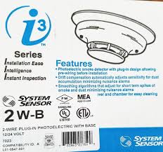Search newegg.com for smoke detector. System Sensor 2w B I3 Series 2 Wire Photoelectric I3 Smoke Detector Amazon Com Industrial Scientific