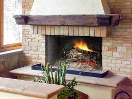 Camini rustici, lavorazione artigianale con pietre, mattoni e legno camino in mattoni. Lavanda Camino Rustico Fatto A Mano Caminetti Carfagna