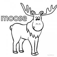 Printable Moose Coloring Pages For Kids Cool2bkids Moose Pictures Coloring Pages Owl Coloring Pages