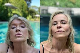 Martha Stewart Explains Her Sexy Pool Selfie