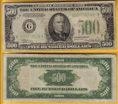 Us Currency Dollars Is 500 Dollar Bill Ever Existed 500 Dollar Bill They Used Make Money Like This Dollar Money Notes Money Collection