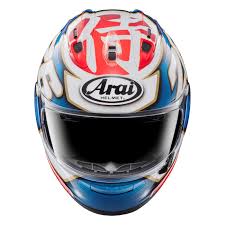 The manufacturing process of a helmet is a highly complex task. Arai Rx 7v Race Helmet Dani Pedrosa Samurai Replica Peter Stevens Motorcycles