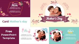 See the best mothers day cards free download collection. Free Mother S Day Cards Powerpoint Templates To Download And Edit