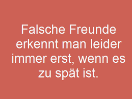 Falsche Freunde Sprüche Zitatelebenalle