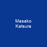 Poté, co se v roce 1950 provdala za poddůstojníka americké armády, katsura s ním emigrovala do spojených států v roce. Masako Katsura Photos Trend Of March