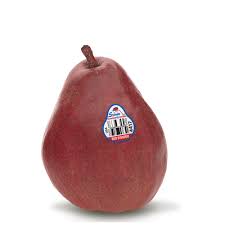 These dark maroon pears are dense, juicy, and mildly sweet, not overbearing at all. Red D Anjou Stemilt