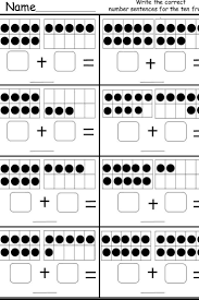 Free Ten Frame Addition Printable Kindermomma Com Kindergarten Math Worksheets Free Kindergarten Math Ten Frames Kindergarten Worksheets Printable