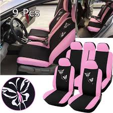 Get it tomorrow, mar 21. Pink Car Seat Covers Butterfly Embroidery Car Styling Seat Covers Automobiles Interior Accessories Buy At A Low Prices On Joom E Commerce Platform