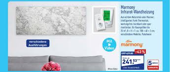 ➤ hier finden sie die liste mit preisen, angeboten & produktinfos. Marmony Infrarot Wandheizung Angebot Bei Aldi Nord