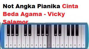 Not Angka Pianika Cinta Beda Agama Vicky Salamor Calonpintar Com