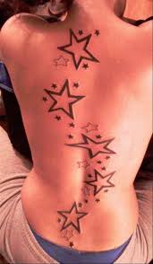 You are sensual, seductive, and secretive. Tattoos For Women Scattered Stars Tattoo Models Designs Quotes And Ideas