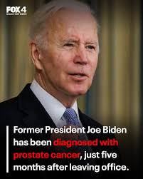 According to his office, Biden went to a doctor last week after urinary  symptoms. Doctors found a prostate nodule and was diagnosed with prostate  cancer Friday.