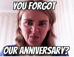 I know your wife is your first and last love. 50 Funny Anniversary Memes Gif S And Images