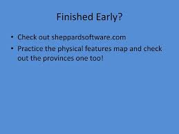 It lets kids and students play games that are fun and help enhance sheppard software offers a special section with titles for preschool and kindergarten kids. Physical Features Of Canada Ppt Download