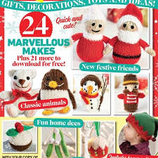 You can find all her wonderful little creations over at her etsy store! Christmas Mini Knits Knitting Patterns Let S Knit Magazine