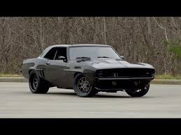 1969 camaro steering under cover. Ominous 1969 Chevrolet Camaro Black No 1 Pro Touring Restomod Is Fully Sorted Autoevolution