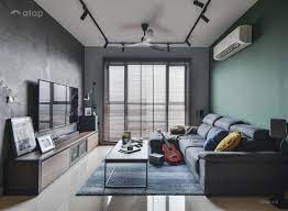 Contemporary Industrial Living Room Apartment Design Ideas Photos Malaysia Atap Co Apartment Living Room Industrial Living Room Apartment Apartment Design
