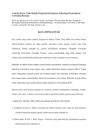 Check spelling or type a new query. Makalah Karya Ilmiah Remaja Sma Contoh Makalah