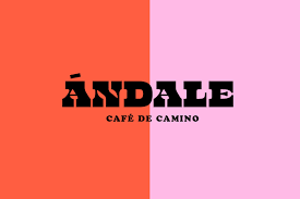 Andale Cafe De Camino Visual Identity On Behance Typography Design