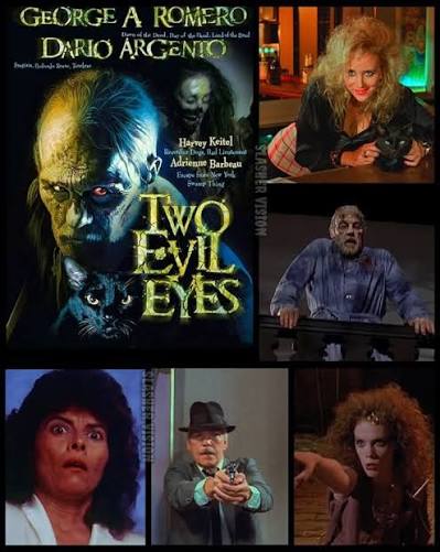 Two Evil Eyes (1991) Released 34 years ago today (USA Theatrical Release)  Dario Argento and George A. Romero each direct one hour long adaptations of  Edgar Allan Poe stories.
